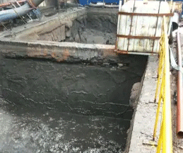 浉河污水池清理防水计划和措施